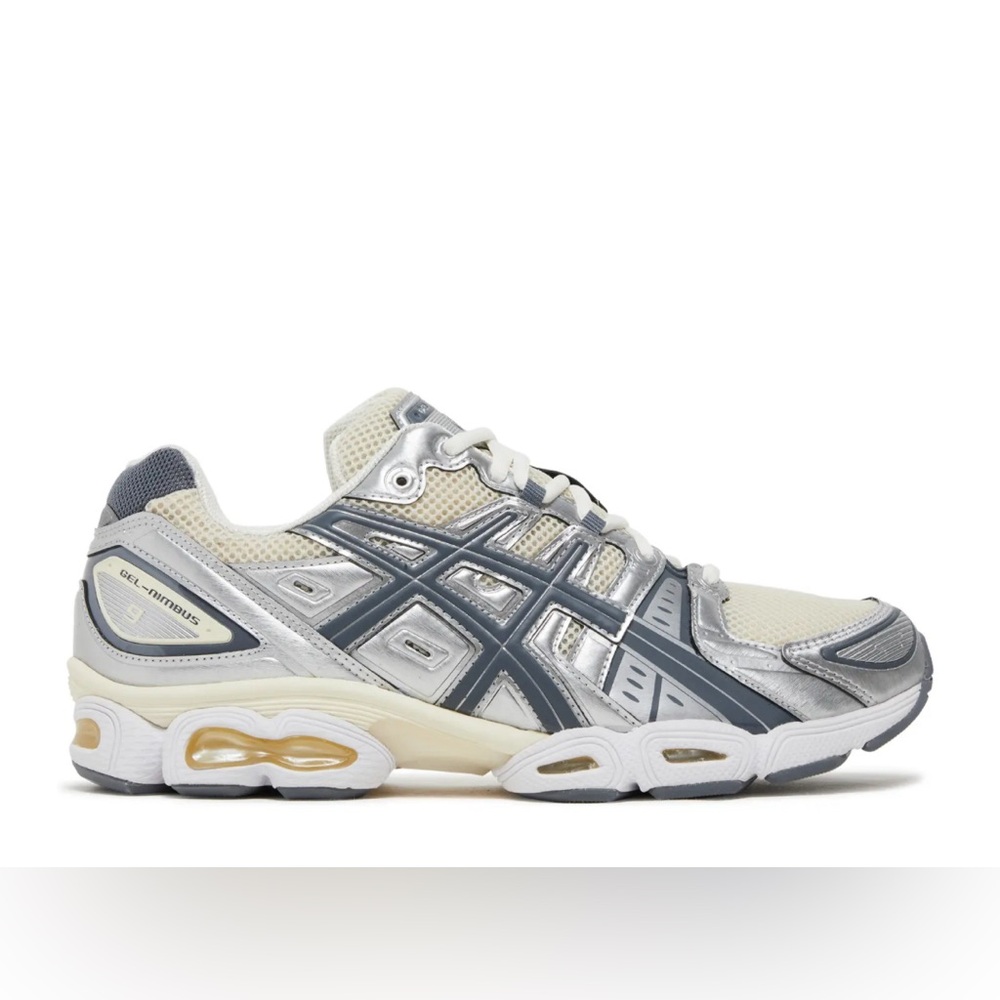 Asics Gel Nimbus 9 Pure Silver Metropolis size 8 eu 41.5 Mens